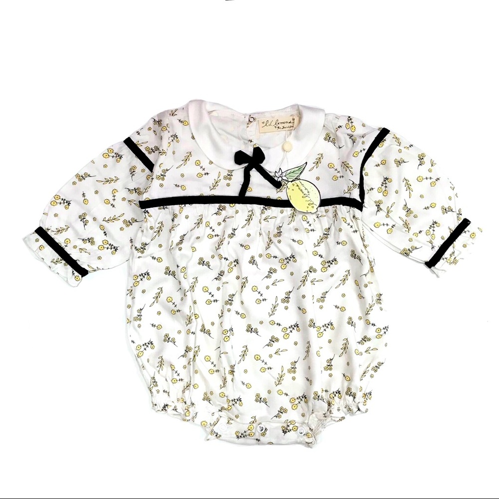 FL&L Lil’ Lemons French Floral Bubble